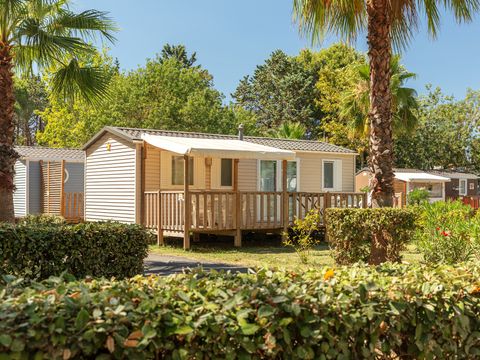 MOBILHOME 6 personnes - Comfort XL | 2 Ch. | 4/6 Pers. | Terrasse surélevée | Clim.