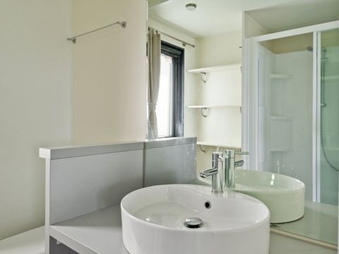 MOBILHOME 6 personnes - Comfort XL | 2 Ch. | 4/6 Pers. | Terrasse surélevée | Clim.