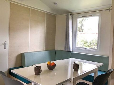 Bungalow 6 personnes - Mobil-home | Premium | 3 Ch. | 6 Pers. | Terrasse surélevée | Clim.