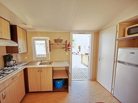 MOBILHOME 6 personnes - Classic | 3 Ch. | 6 Pers. | Terrasse Surélevée