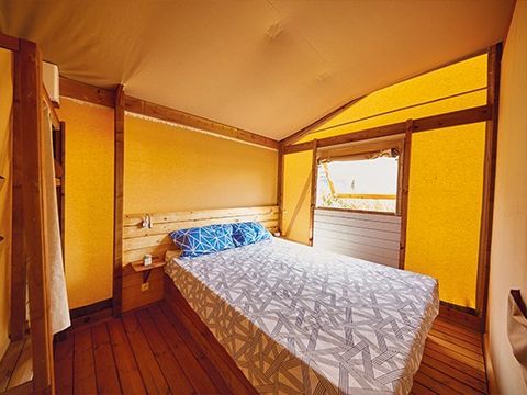 TENTE TOILE ET BOIS 5 personnes - Tente Lodge | 2 Ch. | 4/5 Pers. |  Sans sanitaires