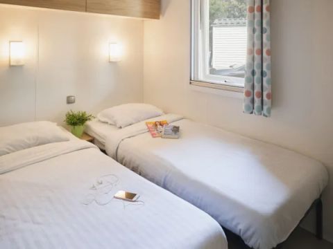 MOBILHOME 6 personnes - Premium 3 chambres 2 salles de bain Salon sans TV