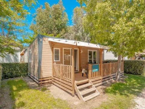 MOBILHOME 6 personnes - Premium 3 chambres 2 salles de bain Salon sans TV