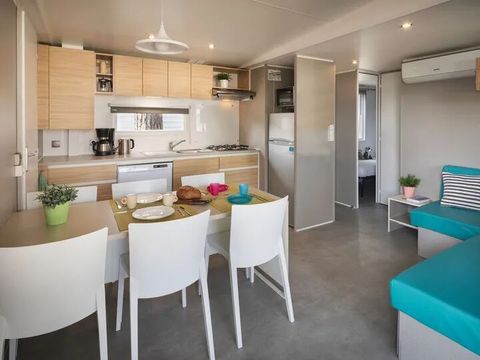 MOBILHOME 6 personnes - Premium 3 chambres 2 salles de bain Lounge