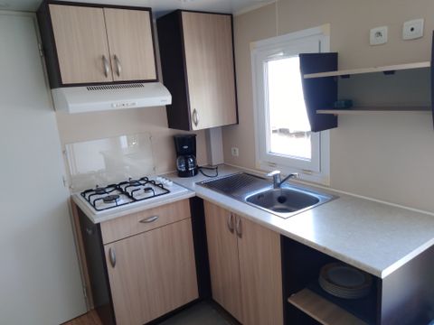MOBILHOME 6 personnes - 003 (3 chambres, 1 salle d'eau) - TV - Terrasse couverte