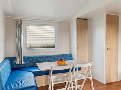 Mobilhome 6 personnes - Classic | 3 Ch. | 6 Pers. | Terrasse surélevée | 1 SDB | Clim