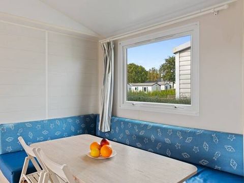 Mobilhome 6 personnes - Classic | 3 Ch. | 6 Pers. | Terrasse surélevée | 1 SDB | Clim