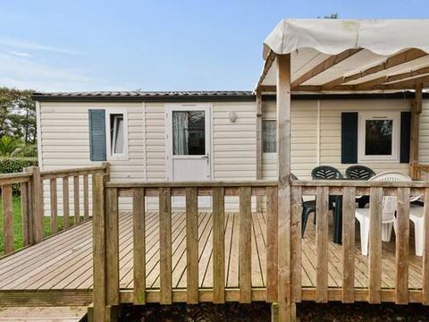 Mobilhome 6 personnes - Classic | 3 Ch. | 6 Pers. | Terrasse surélevée | 1 SDB