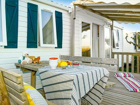 MOBILHOME 4 personnes - Classic | 2 Ch. | 4 Pers. | Terrasse surélevée