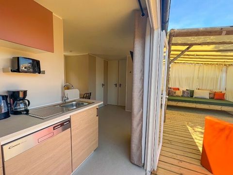 MOBILHOME 6 personnes - Cottage Privilège 3 chambres 
