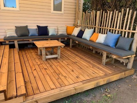 MOBILHOME 8 personnes - Cottage Privilège 4CH - Quartier réservé aux familles