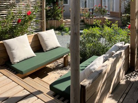 MOBILHOME 4 personnes - Cottage Cocoon 2 chambres - Quartier réservé aux familles