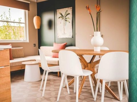 MOBILHOME 6 personnes - Cottage Cocoon 3 chambres - Quartier réservé aux familles