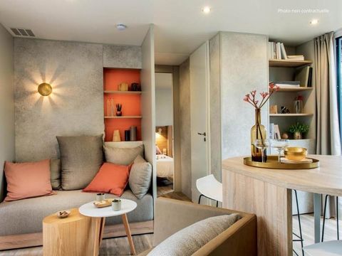 MOBILHOME 4 personnes - Cottage pool 2 chambres - Quartier réservé aux familles