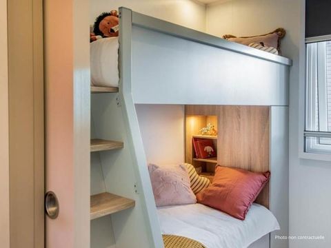 MOBILHOME 4 personnes - Cottage pool 2 chambres - Quartier réservé aux familles