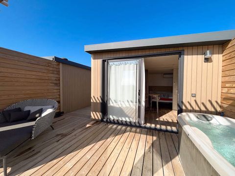 MOBILHOME 2 personnes - Cottage Seaview Suite 1Ch 2pers