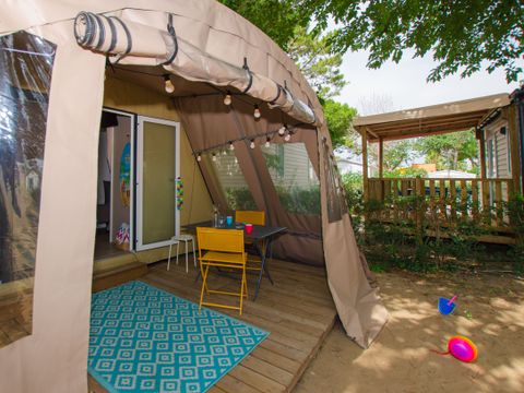 HÉBERGEMENT INSOLITE 4 personnes - Coco Sweet Tente 4Personnes - 2 Chambres Non Climatisée