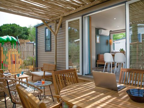 MOBILHOME 6 personnes - Cottage Prestige Garden 6 Personnes - 3 Chambres Climatisé
