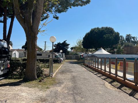 Emplacement - Forfait emplacement Confort 6 Personnes (tente, caravane ou camping-car /1voiture / élec 16A) Eau et évacuation