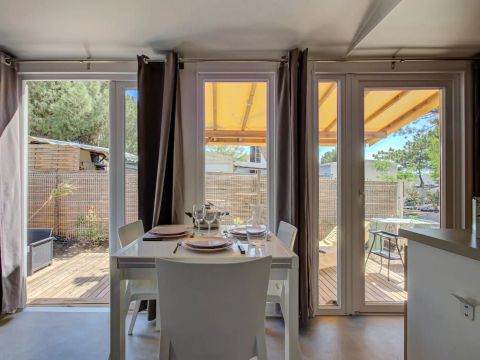 MOBILHOME 6 personnes - Premium Stella Maris XL 4 Pièces 6 Personnes Climatisé + TV 2sdb