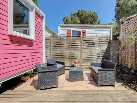 MOBILHOME 6 personnes - Premium Stella Maris XL 4 Pièces 6 Personnes Climatisé + TV 2sdb