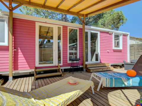 MOBILHOME 6 personnes - Premium Stella Maris XL 4 Pièces 6 Personnes Climatisé + TV 2sdb