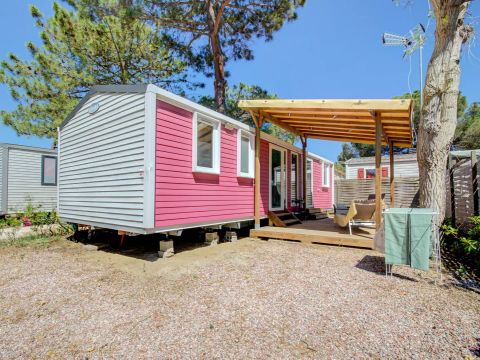 MOBILHOME 6 personnes - Premium Stella Maris XL 4 Pièces 6 Personnes Climatisé + TV 2sdb