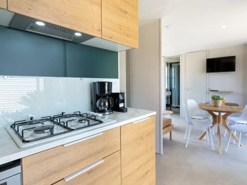 MOBILHOME 4 personnes - Prestige Garden 3 Pièces 4 Personnes Climatisé + TV