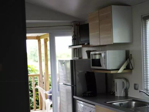 MOBILHOME 6 personnes - Confort Calypso 4 Pièces 6 Personnes Climatisé + TV