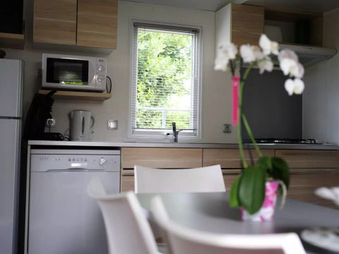 MOBILHOME 6 personnes - Confort Calypso 4 Pièces 6 Personnes Climatisé + TV