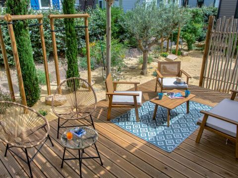 MOBILHOME 6 personnes - Prestige Garden 4 Pièces 6 Personnes Climatisé + TV