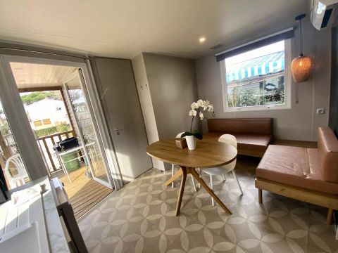 MOBILHOME 4 personnes - Premium Stella Maris 3 Pièces 4 Personnes Climatisé + TV