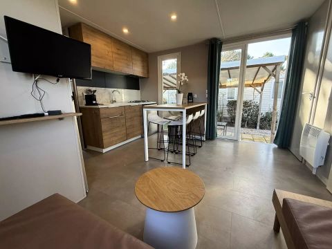 MOBILHOME 6 personnes - Premium Stella Maris 4 Pièces 6 Personnes Climatisé + TV