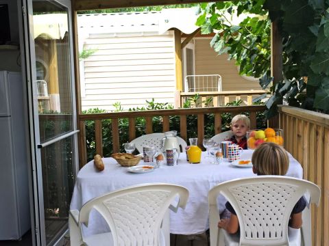 MOBILHOME 5 personnes - Confort Calypso 3 Pièces 4/5 Personnes Climatisé