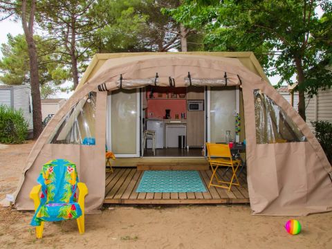 BUNGALOW TOILÉ 4 personnes - Coco Sweet 3 Pièces 4 Personnes Sans Sanitaire