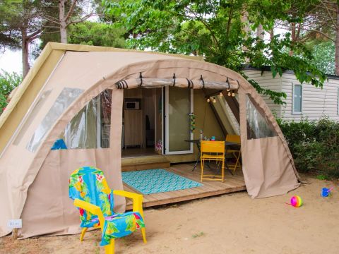 BUNGALOW TOILÉ 4 personnes - Coco Sweet 3 Pièces 4 Personnes Sans Sanitaire