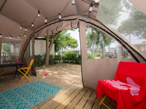 BUNGALOW TOILÉ 4 personnes - Coco Sweet 3 Pièces 4 Personnes Sans Sanitaire