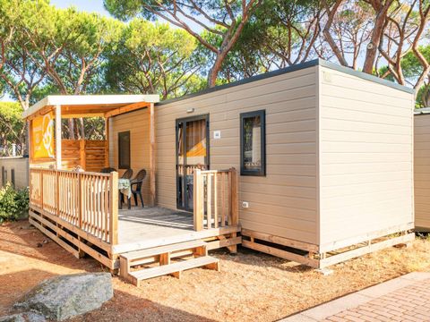 MOBILHOME 4 personnes - Comfort | 2 Ch. | 4 Pers. | Terrasse surélevée | Clim