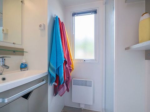 Mobilhome 6 personnes - Comfort XL | 3 Ch. | 6 Pers. | Terrasse surélevée | Clim.