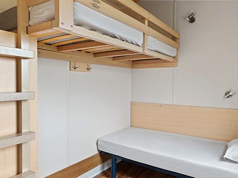 Mobilhome 6 personnes - Mobil-home PMR | Comfort XL | 2 Ch. | 4/6 Pers. | Terrasse surélevée | Clim. | TV