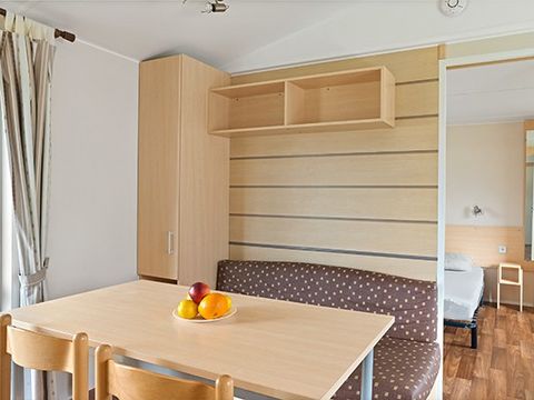 Mobilhome 6 personnes - Mobil-home PMR | Comfort XL | 2 Ch. | 4/6 Pers. | Terrasse surélevée | Clim. | TV