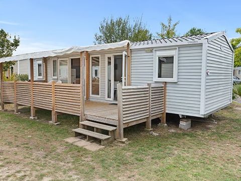 MOBILHOME 6 personnes - Premium | 3 Ch. | 6 Pers. | Terrasse surélevée