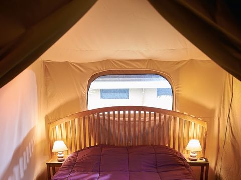 TENTE TOILE ET BOIS 5 personnes - Tente Lodge KENYA VIP