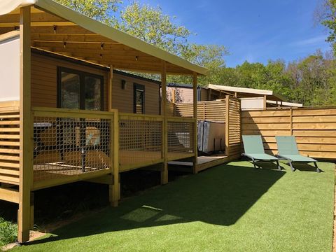 MOBILHOME 4 personnes - O'HARA 844 Côté jardin VIP - 2 chambres