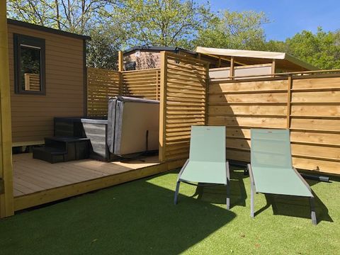 Mobilhome 4 personnes - Mobil home O'HARA 844 Côté jardin VIP - 2 chambres