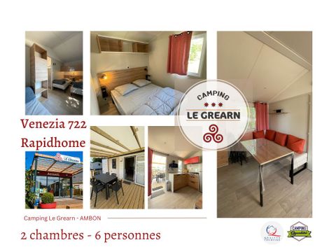MOBILHOME 5 personnes - Venezia 722 2 ch 5 pers