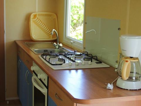 MOBILHOME 5 personnes - 21m² + terrasse