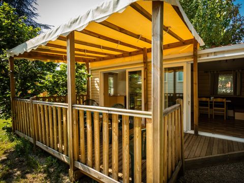 MOBILHOME 6 personnes - Jasmin 2 personnes inclus - possible 2 personnes en supplément auprès du camping