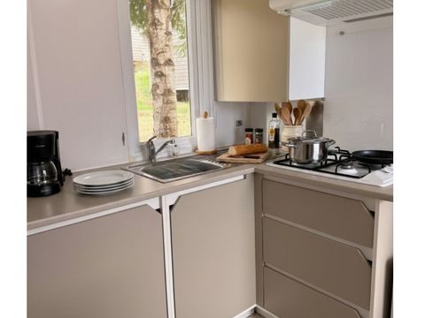 MOBILHOME 6 personnes - Bambou - capacité inclus 2 personnes / capacité max 4 personnes (supplément auprès du camping)