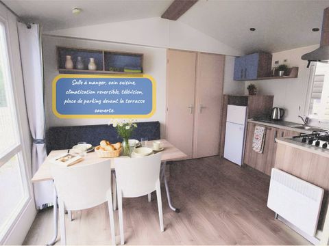 MOBILHOME 6 personnes - Bambou - capacité inclus 2 personnes / capacité max 4 personnes (supplément auprès du camping)